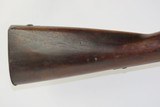 Antique R. & J. D. JOHNSON US Contract Model 1816 TYPE 3 Conversion MUSKET 1 of 600 Produced; CIVIL WAR Conversion to Percussion - 2 of 18
