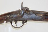 Antique R. & J. D. JOHNSON US Contract Model 1816 TYPE 3 Conversion MUSKET 1 of 600 Produced; CIVIL WAR Conversion to Percussion - 3 of 18