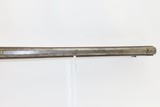 GERMANIC Antique JAEGER Rifle .64 Caliber PERCUSSION with Sliding Patchbox! Short, Handy Mountain Rifle with Carved Stock! - 12 of 19