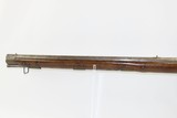 GERMANIC Antique JAEGER Rifle .64 Caliber PERCUSSION with Sliding Patchbox! Short, Handy Mountain Rifle with Carved Stock! - 17 of 19