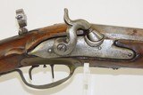 GERMANIC Antique JAEGER Rifle .64 Caliber PERCUSSION with Sliding Patchbox! Short, Handy Mountain Rifle with Carved Stock! - 5 of 19
