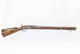 GERMANIC Antique JAEGER Rifle .64 Caliber PERCUSSION with Sliding Patchbox! Short, Handy Mountain Rifle with Carved Stock! - 3 of 19