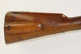 GERMANIC Antique JAEGER Rifle .64 Caliber PERCUSSION with Sliding Patchbox! Short, Handy Mountain Rifle with Carved Stock! - 4 of 19