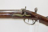 GERMANIC Antique JAEGER Rifle .64 Caliber PERCUSSION with Sliding Patchbox! Short, Handy Mountain Rifle with Carved Stock! - 16 of 19