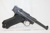 Rare FINNISH DWM 1923 Pistol w Marked HOLSTER - 14 of 19
