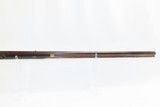 JAMES BOWN PITTSBURG Made Antique PENNSYLVANIA Half Stock LONG RIFLE .40 Made Circa the late 1840s to early 1850s - 5 of 21