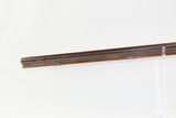 JAMES BOWN PITTSBURG Made Antique PENNSYLVANIA Half Stock LONG RIFLE .40 Made Circa the late 1840s to early 1850s - 19 of 21