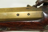 Cased Pair of Percussion Duelers by English Maker Hopkins - 22 of 25