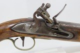 Antique DUTCH/BELGIAN Sea Service .69 Caliber FLINTLOCK Military Pistol .69 Caliber Naval Pistol Made Circa 1830s in Liege - 3 of 18