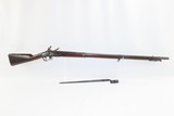 Scarce FRENCH EMPIRE Antique MUTZIG ARSENAL Model 1816 Flintlock Musket
Flintlock Musket with BAYONET! - 1 of 20