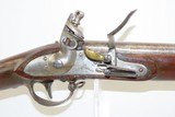 Antique M. WICKHAM U.S. Contract Model 1816 FLINTLOCK .69 Smoothbore MUSKET
MEXICAN-AMERICAN WAR Musket Made in 1834 - 4 of 24