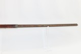 J.D. SHROCK of GOSHEN, INDIANA Antique LONG RIFLE Brass Stag Patchbox c1852 Ohio Squirrel Rifle from the 1850s! - 8 of 19