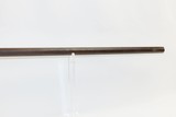J.D. SHROCK of GOSHEN, INDIANA Antique LONG RIFLE Brass Stag Patchbox c1852 Ohio Squirrel Rifle from the 1850s! - 12 of 19