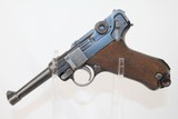 UNIT MARKED WWI Imperial German Luger Pistol - 4 of 18