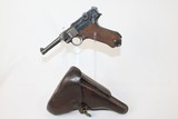 UNIT MARKED WWI Imperial German Luger Pistol - 2 of 18