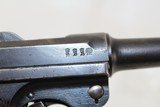 WWI Dated Imperial German P.08 Luger Pistol - 10 of 14