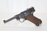 WWI Dated Imperial German P.08 Luger Pistol - 2 of 14
