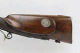 GERMANIC Antique J.H. BACKER of BLIESHEIM SxS SHOTGUN King Wilhelm II ENGRAVED, CARVED DRAGON, GERMAN SILVER! - 3 of 21