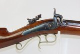 R.R. MOORE Antique BACK ACTION Half-Stock .39 Cal Percussion TARGET RIFLE Kentucky Style Long Rifle Made Circa the 1840s - 4 of 18