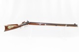R.R. MOORE Antique BACK ACTION Half-Stock .39 Cal Percussion TARGET RIFLE Kentucky Style Long Rifle Made Circa the 1840s - 2 of 18
