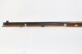 R.R. MOORE Antique BACK ACTION Half-Stock .39 Cal Percussion TARGET RIFLE Kentucky Style Long Rifle Made Circa the 1840s - 16 of 18