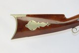 R.R. MOORE Antique BACK ACTION Half-Stock .39 Cal Percussion TARGET RIFLE Kentucky Style Long Rifle Made Circa the 1840s - 3 of 18