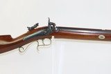 R.R. MOORE Antique BACK ACTION Half-Stock .39 Cal Percussion TARGET RIFLE Kentucky Style Long Rifle Made Circa the 1840s - 1 of 18