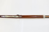 R.R. MOORE Antique BACK ACTION Half-Stock .39 Cal Percussion TARGET RIFLE Kentucky Style Long Rifle Made Circa the 1840s - 7 of 18