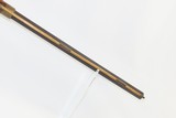 1860s NEW YORK Antique LONG RIFLE Octagonal Barrel Peep Sight Set Triggers Quintessential Pioneer Rifle! - 7 of 16