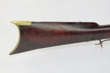 NEHEMIAH BARNHART Antique OHIO LONG RIFLE .42 Cal.
OHIO MADE Mid-1800s Percussion Plains Rifle - 3 of 18