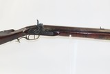 NEHEMIAH BARNHART Antique OHIO LONG RIFLE .42 Cal.
OHIO MADE Mid-1800s Percussion Plains Rifle - 1 of 18