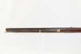 NEHEMIAH BARNHART Antique OHIO LONG RIFLE .42 Cal.
OHIO MADE Mid-1800s Percussion Plains Rifle - 16 of 18