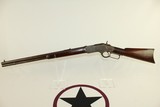 ANTIQUE Winchester 1873 Lever Action Rifle 38 WCF - 16 of 20