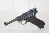 WORLD WAR I Dated German ERFURT 1918 Luger Pistol - 2 of 22