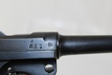 WORLD WAR I Dated German ERFURT 1918 Luger Pistol - 15 of 22