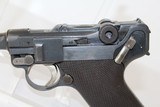 WORLD WAR I Dated German ERFURT 1918 Luger Pistol - 4 of 22