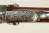 ONE OF A KIND Royal Austrian Takedown Double Rifle for Hunting & Safari Fantastically Engraved and Gold Inlaid - 9 of 25