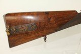 ONE OF A KIND Royal Austrian Takedown Double Rifle for Hunting & Safari Fantastically Engraved and Gold Inlaid - 20 of 25