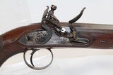 Antique PAIR of BARNETT FLINTLOCK Belt Pistols - 20 of 25