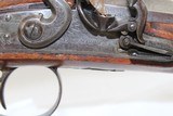 Antique PAIR of BARNETT FLINTLOCK Belt Pistols - 8 of 25