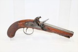Antique PAIR of BARNETT FLINTLOCK Belt Pistols - 4 of 25