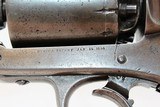 Scarce CIVIL WAR Antique STARR 1858 NAVY Revolver - 6 of 11