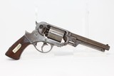 Scarce CIVIL WAR Antique STARR 1858 NAVY Revolver - 8 of 11