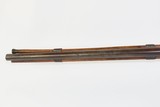 Antique AMERICAN Back Action Percussion OVER/UNDER COMBINATION Rifle/Shotgun Great Hunting Gun for the American Frontier with “GOULCHER” Marked Lock - 10 of 20