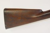 Antique AMERICAN Back Action Percussion OVER/UNDER COMBINATION Rifle/Shotgun Great Hunting Gun for the American Frontier with “GOULCHER” Marked Lock - 16 of 20