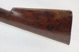 Antique AMERICAN Back Action Percussion OVER/UNDER COMBINATION Rifle/Shotgun Great Hunting Gun for the American Frontier with “GOULCHER” Marked Lock - 3 of 20