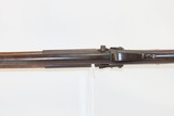 Antique AMERICAN Back Action Percussion OVER/UNDER COMBINATION Rifle/Shotgun Great Hunting Gun for the American Frontier with “GOULCHER” Marked Lock - 9 of 20