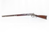 Antique WINCHESTER Model 1873 .38 Caliber WCF Lever Action REPEATING RIFLE Iconic Repeater Chambered In .38-40 - 2 of 22