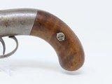 Antique 1850s BLUNT & SYMS Percussion New York SIDEHAMMER BELT Pistol
Mid-19th Century Single Shot Self-Defense Pistol - 12 of 15