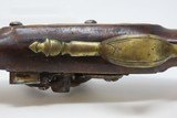 ENGRAVED 18th Century FRENCH Antique FLINTLOCK .48 Caliber Pistol Belt-Sized Pistol from the European Continent - 7 of 15